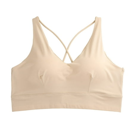 

AIYUQ.U Women s Anti Slip Ice Silk Hook Buckle Beautiful Back And Enlarged Lace And Comfortable Bra