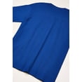 thumbnail image 4 of Hanes T-Shirts à Manches Longues Col Rond ComfortSoft pour Hommes, Lot de 4, 3TG, Royal Profond, 4 of 6