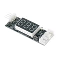 thumbnail image 5 of 4Wire PWM Fan Speed Controller Module Board With Temperature Sensors Digital LCD Display DC12V 3A Auto Shutdown Multicolor, 5 of 5