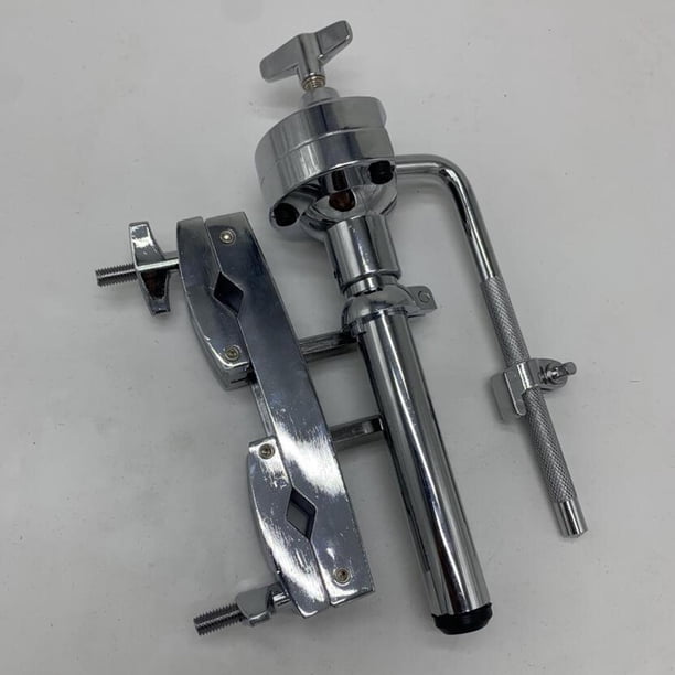 Soporte de percusión para hardware de batería, soporte para tom, soporte duradero para tom individual, soporte Varilla Corta con Abrazadera