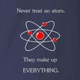 thumbnail image 3 of CafePress - Atoms Make Up Everything Long Sleeve T Shirt - Long Sleeve Dark T-Shirt, 3 of 4