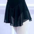 thumbnail image 5 of Leey-World Ballet Leotards For Girls Dance Leotard With Skirt Toddler Ballet Outfit Bow Back(7-8 Years,Black), 5 of 7