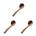 thumbnail image 4 of Destyer Wood Kitchen Utensils Set For Cooking Enthusiasts Unisex And Easy To Clean Wooden Spoons For Cooking Soup Ladle 3Set, 4 of 6