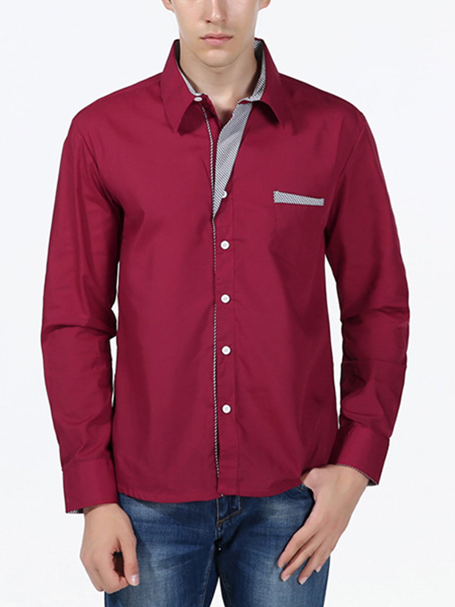 different types of button up shirts