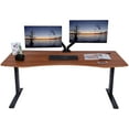 thumbnail image 4 of ApexDesk Elite Series 60" W Electric Height Adjustable Standing Desk (Red Apple Top, Black Frame), 4 of 9