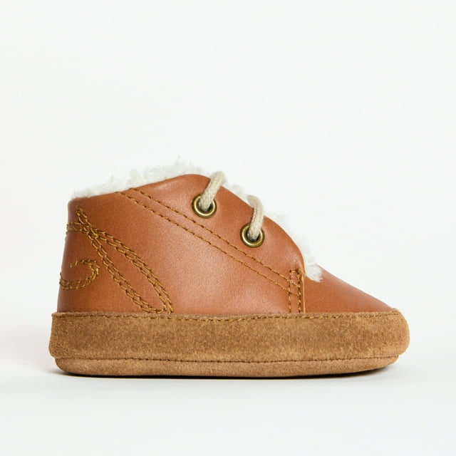 Alba Tan Leather Soft Sole Bootie