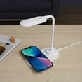 thumbnail image 6 of LED Desk Lamp under $5! Xqxayjr LED Desk Lamp with Wireless Charging, Touch Control Table Lamp with 3 Color Modes, Eye-Caring Gooseneck Lamp for Office and Home, Adjustable Desk Light, 6 of 8