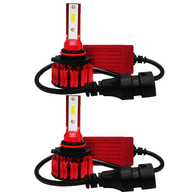 Bombilla LED para delanteros BRILLO - Serie / 9006 Q6 25W 3000LM 6000K IP68 ROJO DYNWAVEMX Kit de bombillas para faros