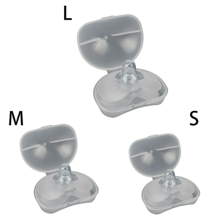 2pcs Silicone Nipple Protectors Feeding Mothers Nipple Shields for  Protection Cover Breastfeeding