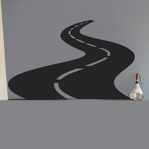 Vinyl Wall Decal Sticker Bedroom Road Racer Street Cars Moto Race Kids Room