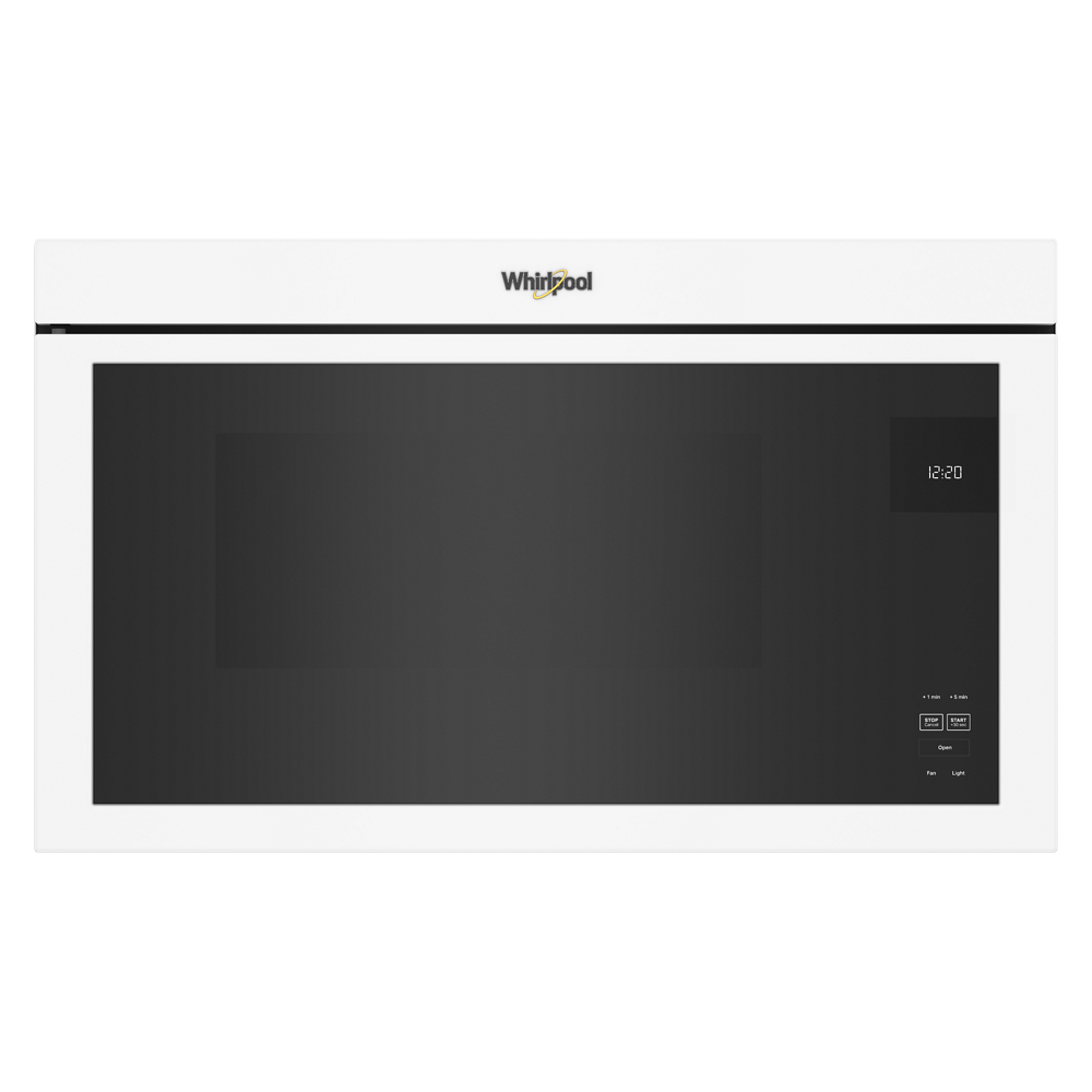 WHIRLPOOL WMMF5930PW OVER THE RANGE MICROWAVE Black Stainless Steel