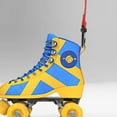 thumbnail image 1 of HORIALENCE 2 Pcs Sangle de Transport en Nylon Rouge pour Patins à Roulettes et Bottes de Ski, 1 of 5