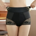 thumbnail image 3 of Ladies Mesh Semi Transparent Sexy Lace Ice Silk Breathable Mid Rise Comfortable Panties Comfy Underwear For Women, 3 of 3