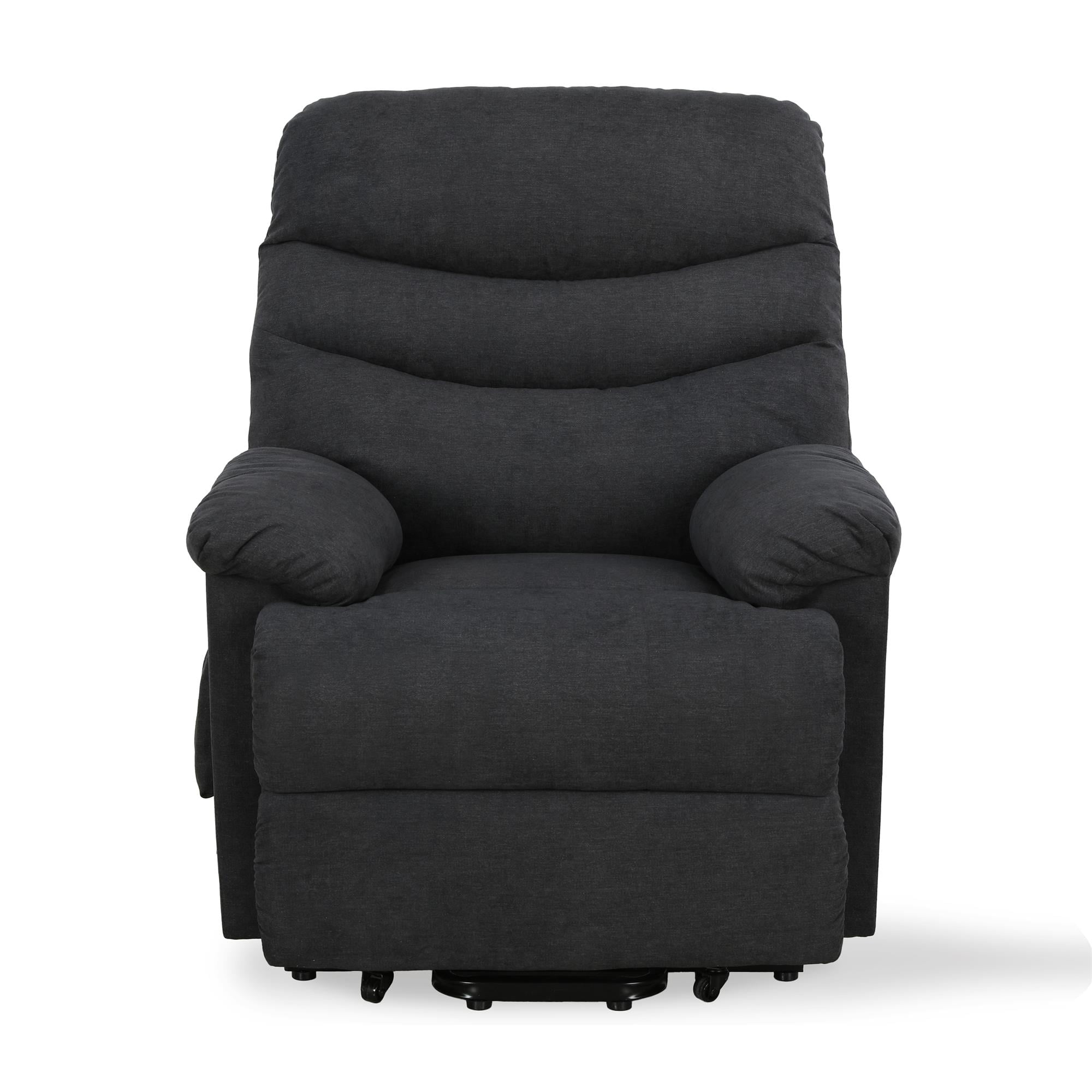 Dorel Living Bryson Power Lift Recliner Blue Walmart Com Walmart Com