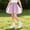 Purple, variant on FRSASU Girl's Mesh Ruffled Pleated Mini Skirt with Built in Shorts Summer Slim High Waist Elegant A-Line Princess Tutu Dancing Skirt Green