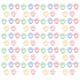 thumbnail image 2 of Clips de papel BuyWeek 100 piezas clips de papel lindos clips de planificador lindos diseño de última generación, 2 of 14