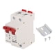 thumbnail image 1 of Disyuntor de CC Protección contra cortocircuitos Disyuntor modular con carril DIN 2P 1000V 25A, 1 of 14
