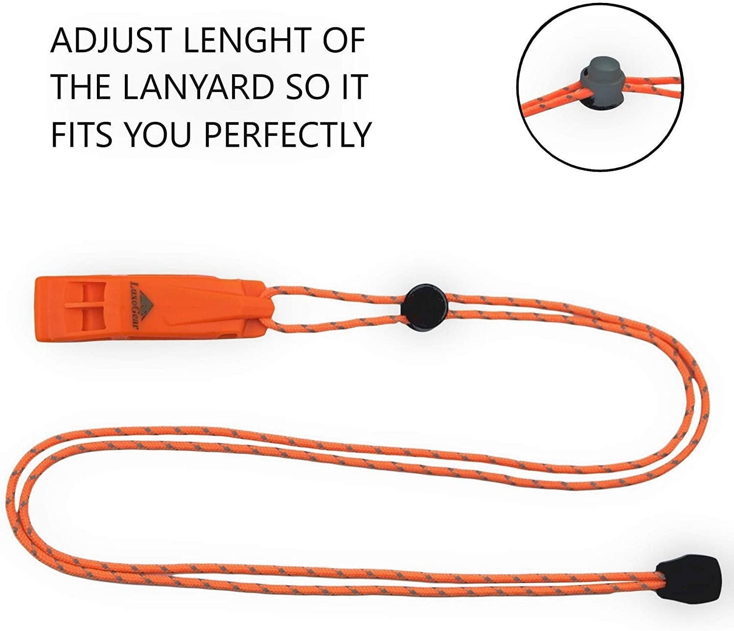 Metal Whistle 2 Pcs Whistle With Lanyard, For Safety Boat Whistle Coast ...
