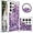 Purple, variant on Liquid Quicksand Case for Samsung Galaxy S25 Ultra (Not S25) with Diamond Kickstand, Luxury Fun Glitter Sparkle Flowing Clear Bling Cover Case for Samsung Galaxy S25 Ultra. -Purple