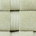 thumbnail image 5 of Home Weavers  Elegance Essentials 550GSM Cotton Zero Twist Super Absorbent Bath Towel Set of 3 Green - 27"x54", 16"x24", 13"x13", 5 of 5
