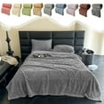 thumbnail image 1 of Fiudx Edredón Refrescante de Verano, Efecto Frío de Doble Cara, Tecnología de Absorción de Calor, Poliéster Transpirable, Comodidad para Todo El Año, Ligero, Manta de Viaje, Ideal para Regalo, Tamaño, 1 of 7