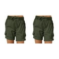 thumbnail image 1 of Sonducket Pantalones cargo Pantalones cortos de bolsillo Cintura suelta Pantalones de verano Ropa de calle informal Moda para deportes de playa Type9 NO9, 1 of 6