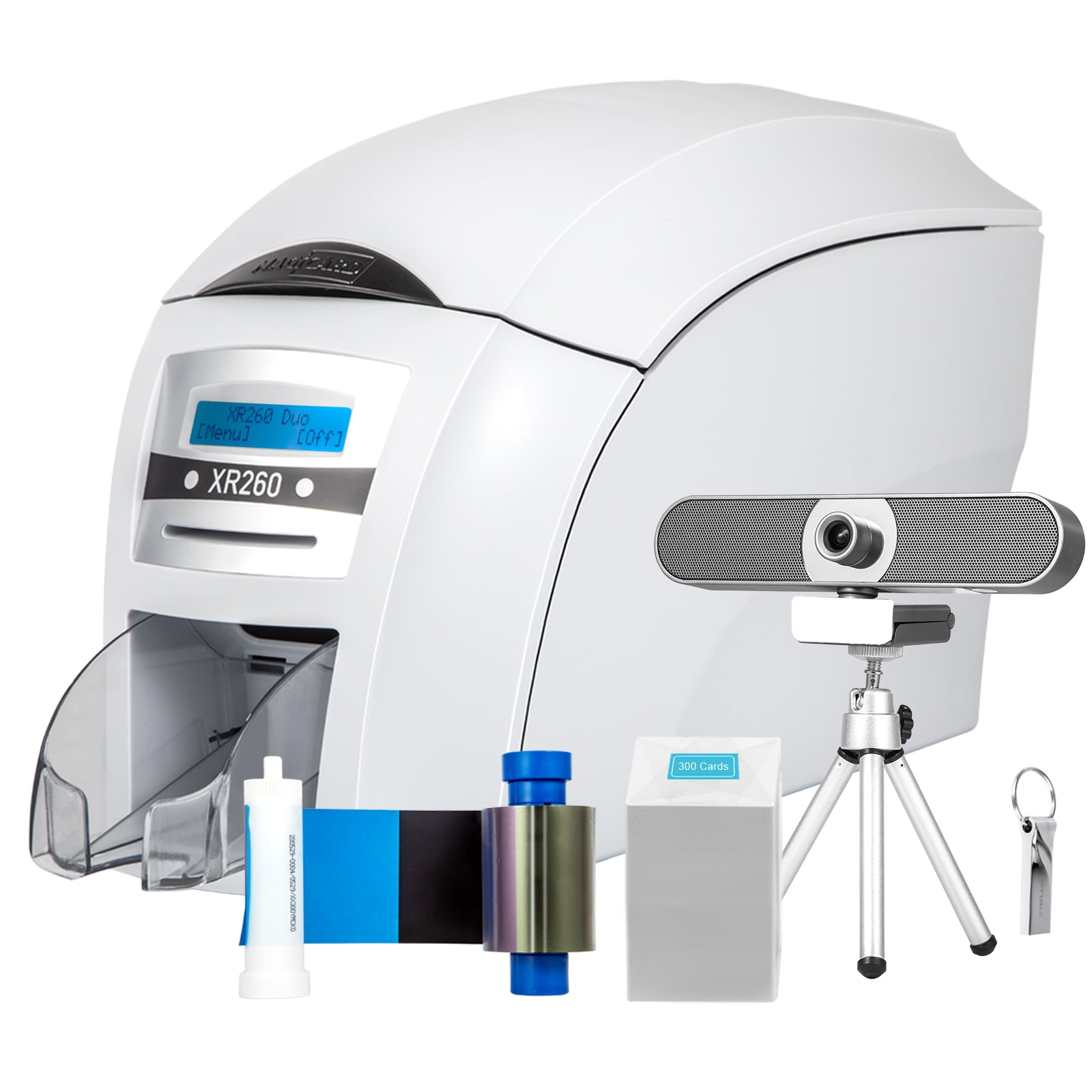 VEVOR ID Card Printer Machine with Complete Supplies