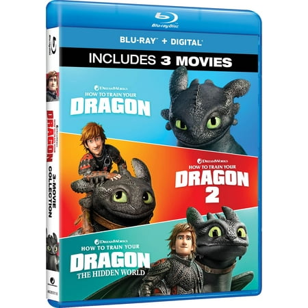 How to Train Your Dragon: 3-Movie Collection (Blu-Ray + Digital Copy)