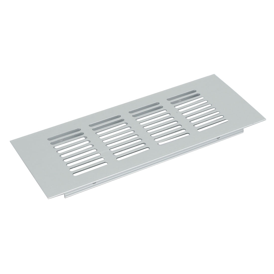 300x100mm 12x4 inch Black Metal Ventilation Grille Air Vent Cover with Insect Mesh