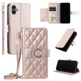 thumbnail image 1 of Funda tipo billetera GANGXUN para Samsung Galaxy A05 – Tapa abatible con correa para mujer, 1 of 5