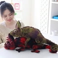 thumbnail image 1 of PENGXIANG 28inch Simulé Caméléon Animal Modèle Poupée Peluche Peluche Jouet Chambre Décor Cadeau, 1 of 8