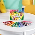 thumbnail image 5 of Crayola Wedge Tip Silly Scents Smash Ups Markers, 12 Per Pack, 3 Packs, 5 of 6