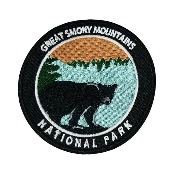 Great Smoky Mountains National Park Embroidered Patch Iron/Sew-On Applique