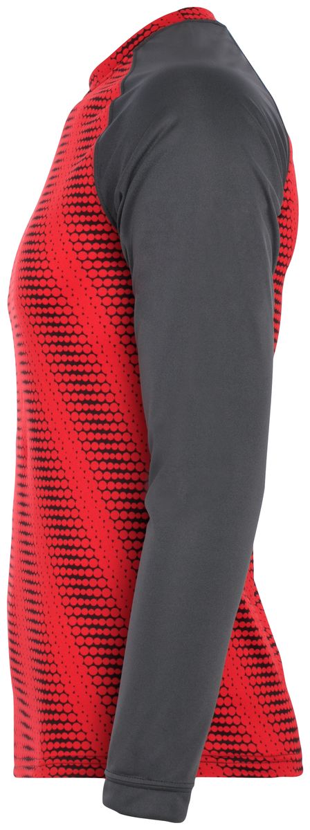 222511 HO Long Sleeve Torpedo Shirt - Black/Carbon, All-Over Sublimated Print, Screen Mesh Design - View #2