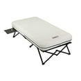 thumbnail image 2 of Coleman Lit Pliant avec Matelas Gonflable Simple, Table d'Appoint et Pompe à Batterie 4D, Blanc, 2 of 6