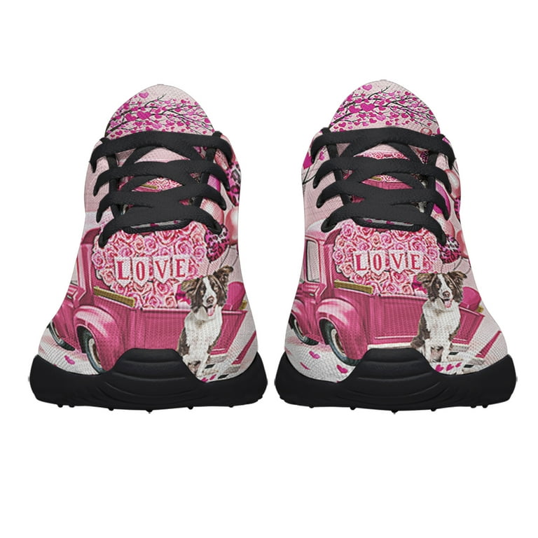 Border Collie Sneakers - Black Border Collie Sneakers - Black