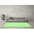 thumbnail image 3 of Ahgly Company Indoor Rectangle Solid Green Modern Area Rugs, 7' x 9', 3 of 4