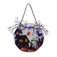 thumbnail image 1 of simhoa Creative Halloween Hanging Sign with Light Home Whiteboard Castle, 1 of 8