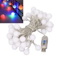 thumbnail image 4 of Guirnalda de Luces LED Navideñas Impermeable USB de Colores Cálidas para Interiores 8 Modos Guirnalda de Luces Multicolor Luces Centelleantes con Mando a Distancia y, 4 of 8