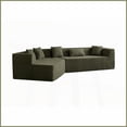 thumbnail image 5 of 127.5'' Modern Minimalist Sectional Cloud Couch - Breathable Fabric, No Assembly for Living Room, 5 of 15