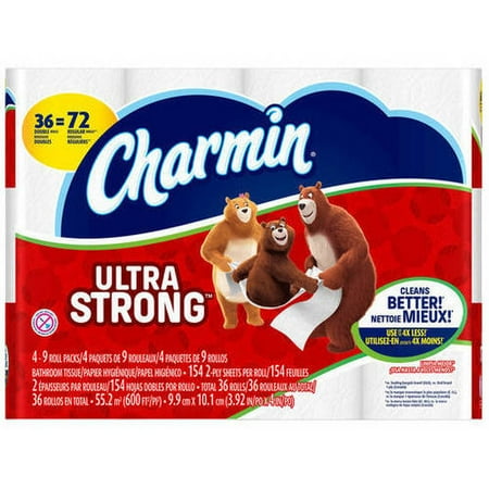 Charmin Ultra Strong Toilet Tissue, 36 Double Rolls