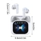 thumbnail image 2 of Auriculares Bluetooth, Auriculares inalámbricos, Auriculares Bluetooth BY16 con pantalla A9PRO, Versión mejorada de la pantalla a color con reducción de ruido ANC, Modelos comerciales, Auriculares Blu, 2 of 4