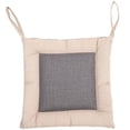 thumbnail image 1 of Multipurpose Office Chair Cushion Soft Linen Cotton Material for Cars Easy to Clean and Store 1 Piece, 1 of 8