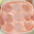thumbnail image 4 of Romantic Rose Heart Diamond Silicone Ice Tray - Sturdy, Easy Fill & Clean! Black, 4 of 8