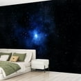 thumbnail image 2 of Peel and Stick Wallpaper Night sky stars Modern Art Wall Mural Decor Self Adhesive and Removable 69in x 98in, 2 of 8
