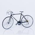 thumbnail image 3 of Modelo de bicicleta de aleación 1/6 Sunnimix negro bicicleta de escritorio, 3 of 7