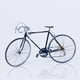 thumbnail image 3 of Modelo de bicicleta de aleación 1/6 Sunnimix negro bicicleta de escritorio, 3 of 7