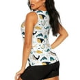 thumbnail image 3 of Gaeub Cute Whale Women's Workout Tank Tops Lightweight Sleeveless Shirts for Women for Athletic Running Tennis Yoga - Medium, 3 of 9