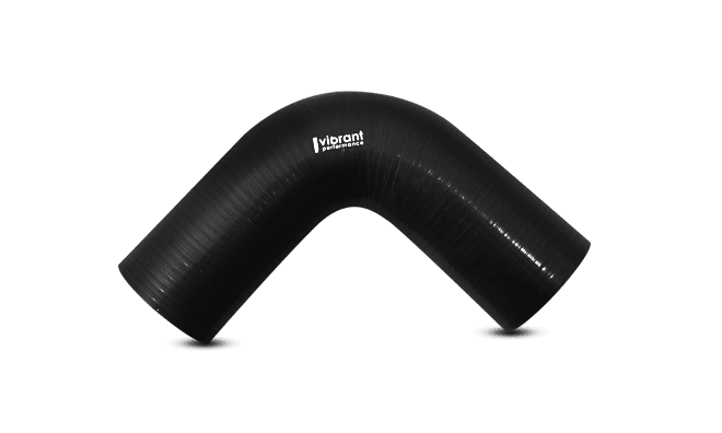 Vibrant Performance 2741 VIB2741 4 PLY 90 DEGREE ELBOW, 2.25IN I.D. X 8IN LEG LENGTH - BLACK
