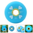 thumbnail image 4 of OULII 4pcs Wear-resisting Roller Skate Wheels Blue Rubber for Adults Use, 4 of 8